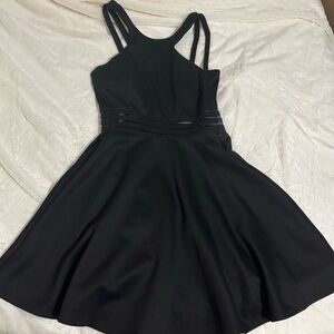 Elegant Black Sleeveless Dress
